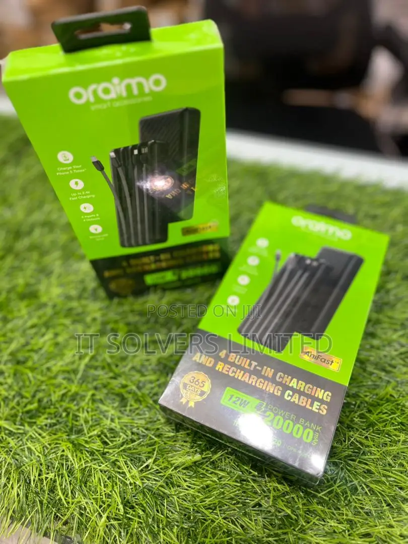 Oraimo 20000mah Power Bank Opb-p5201