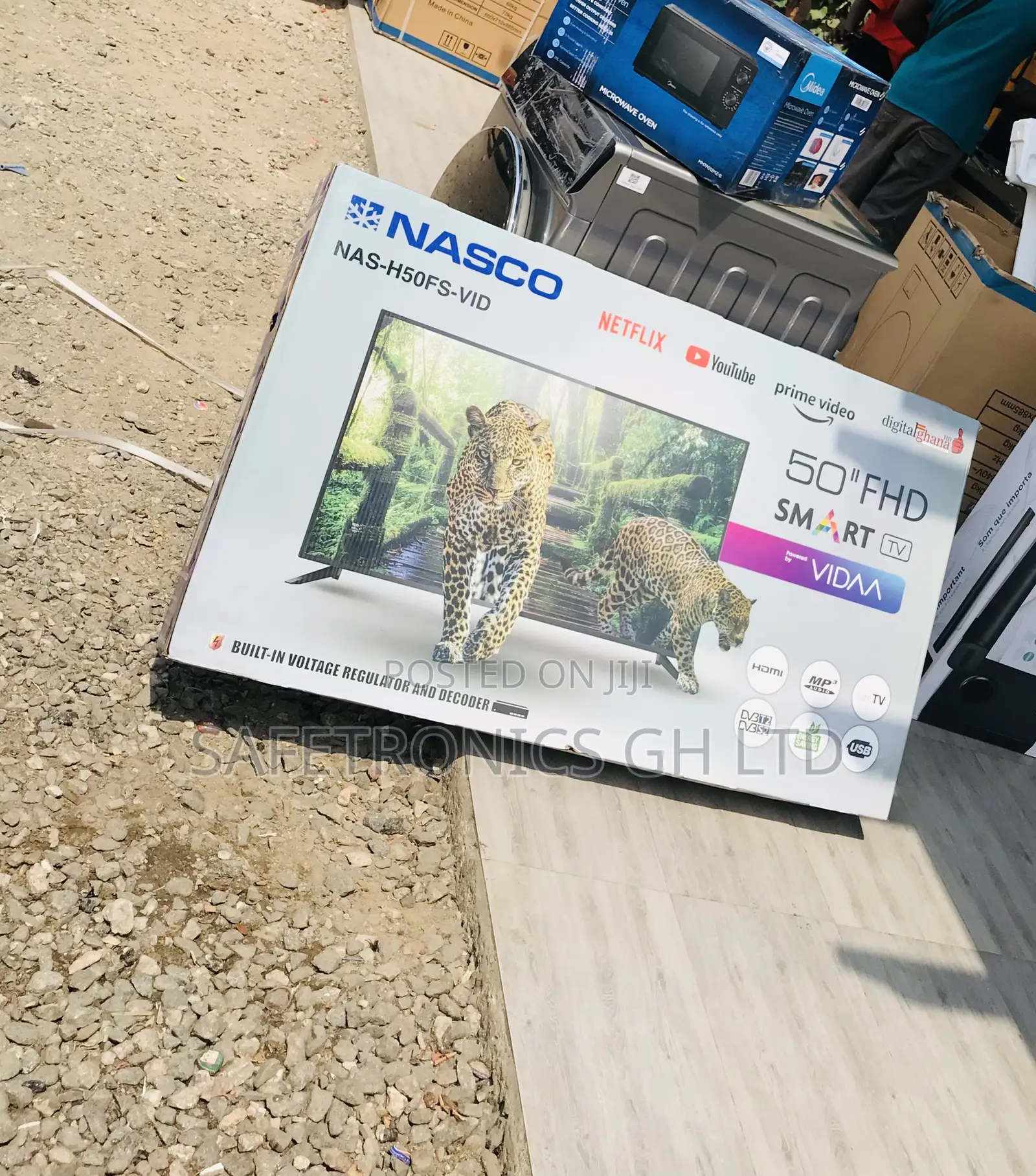 Ultra Good Nasco 50 Inch Led Smart UHD Tv