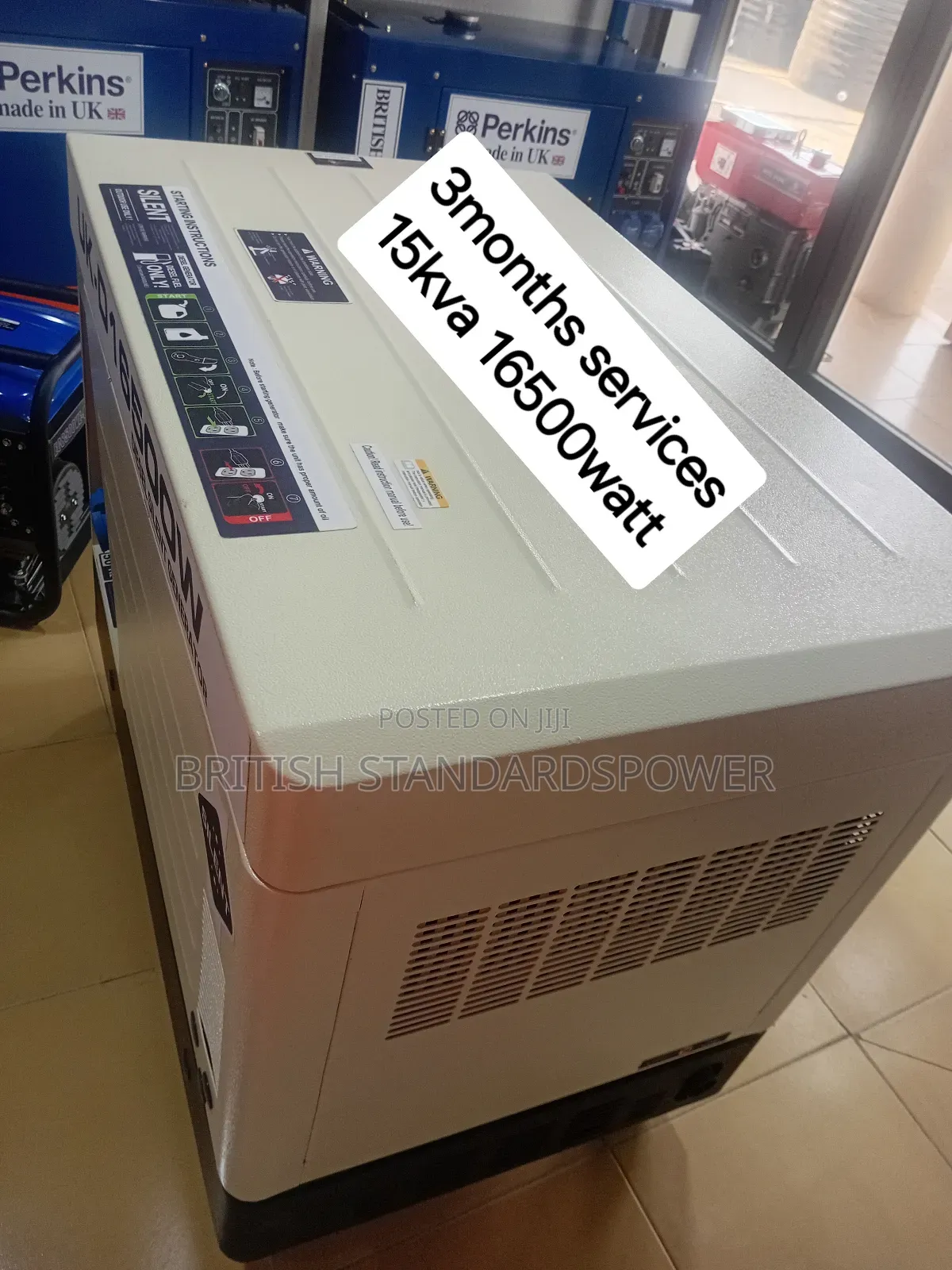 Energetic Perkins Generator 15kva