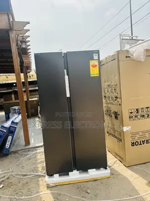 Freestanding Samsung Rs57dg4000b4 Side by Side Fridge.