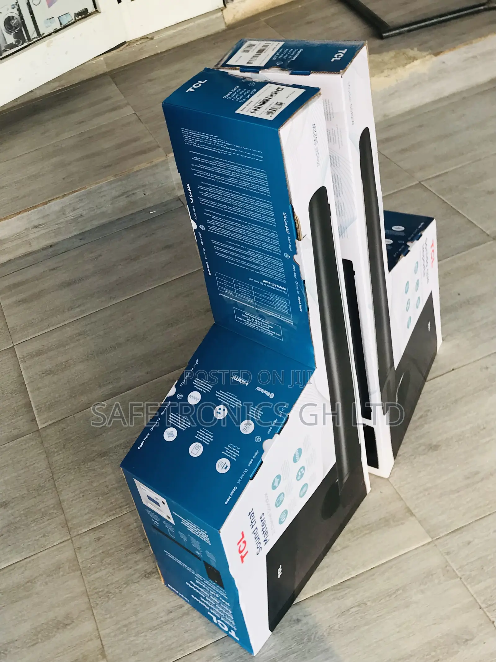 Bassline TCL 2.1ch Bluetooth 200 Watts S522W Soundbar