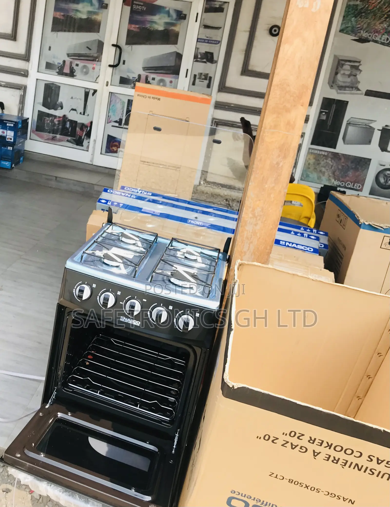 Faster Nasco 4 Gas Cooker Oven Glass Lid 50/50