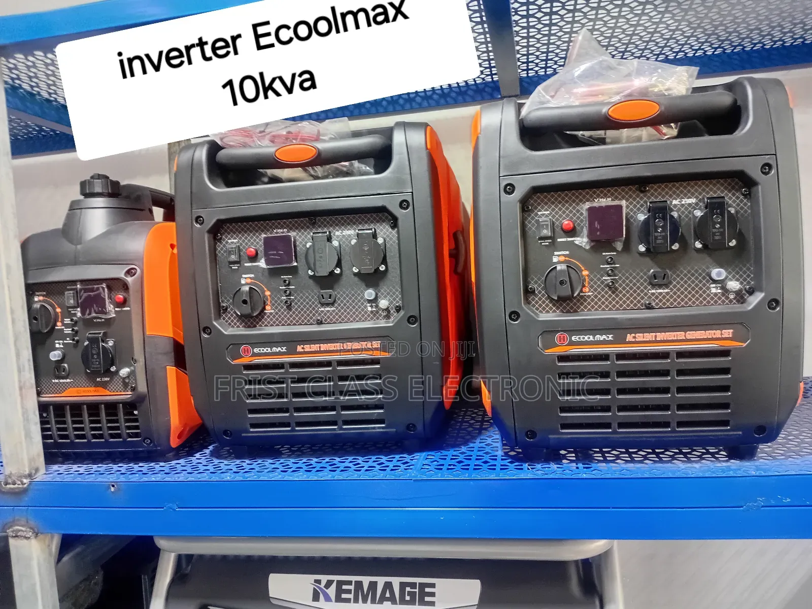 Inverter Ecoolmax 10kva Silent Petrol Generator 10kva