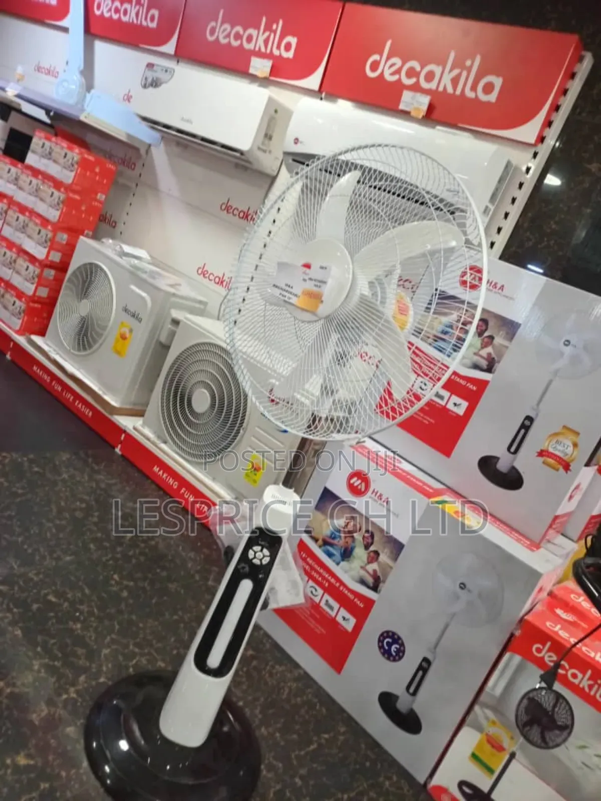 H a 18" Fan // Ideal for Homes!