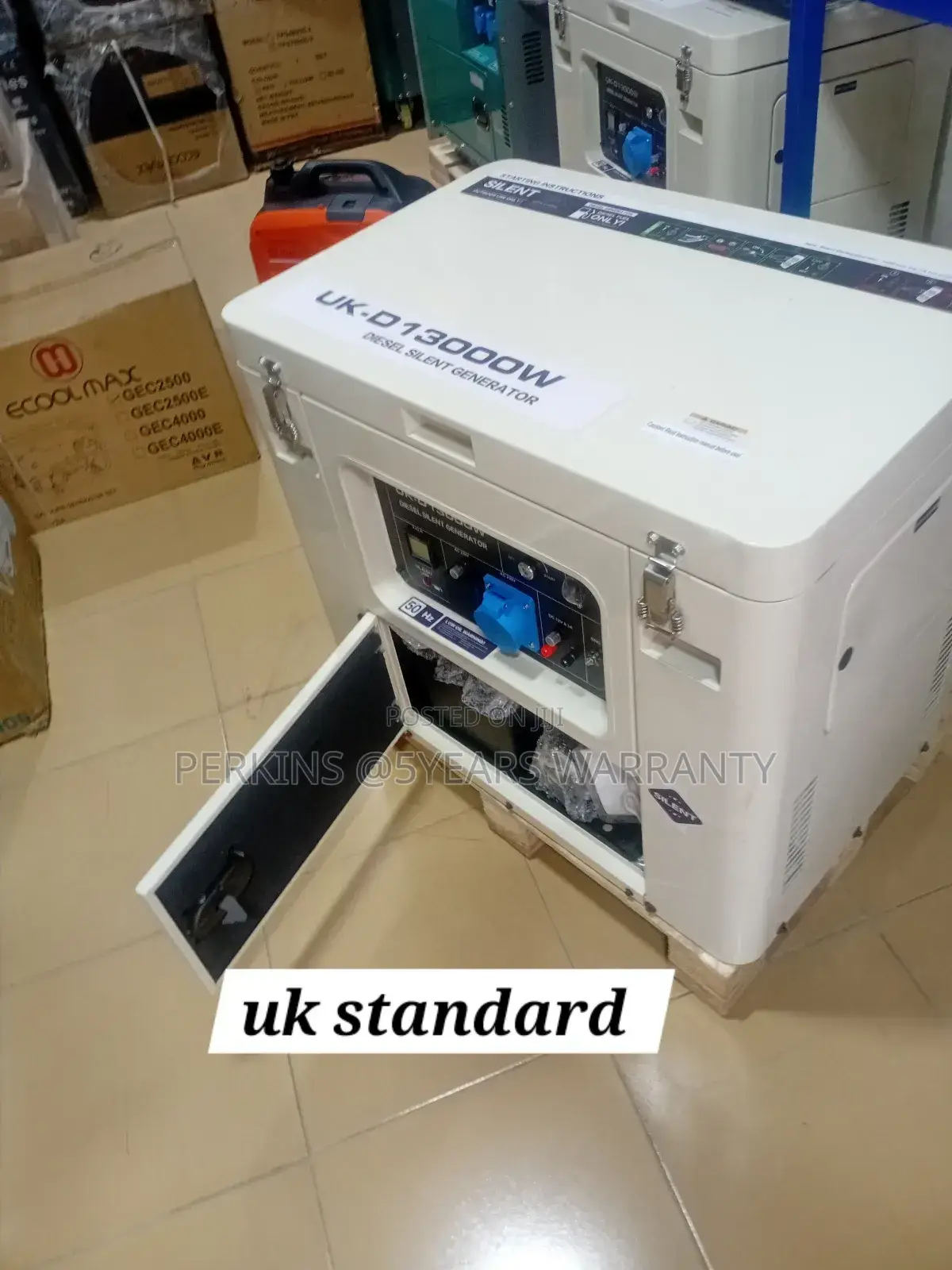 Stable 10kva Diesel Silent Perkins Generator UK Model Made