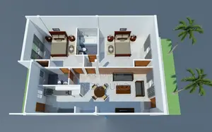Modern Office or Apartment Building
