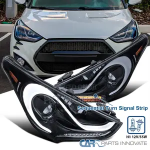 Hyundai Veloster Headlights 2012,2013,2014,2015,2016,2017