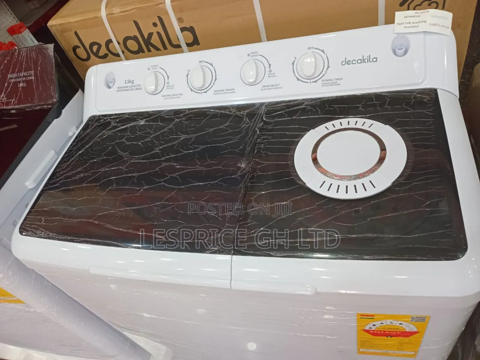 Efficient Water Usage With Decakila 13kg Washer!