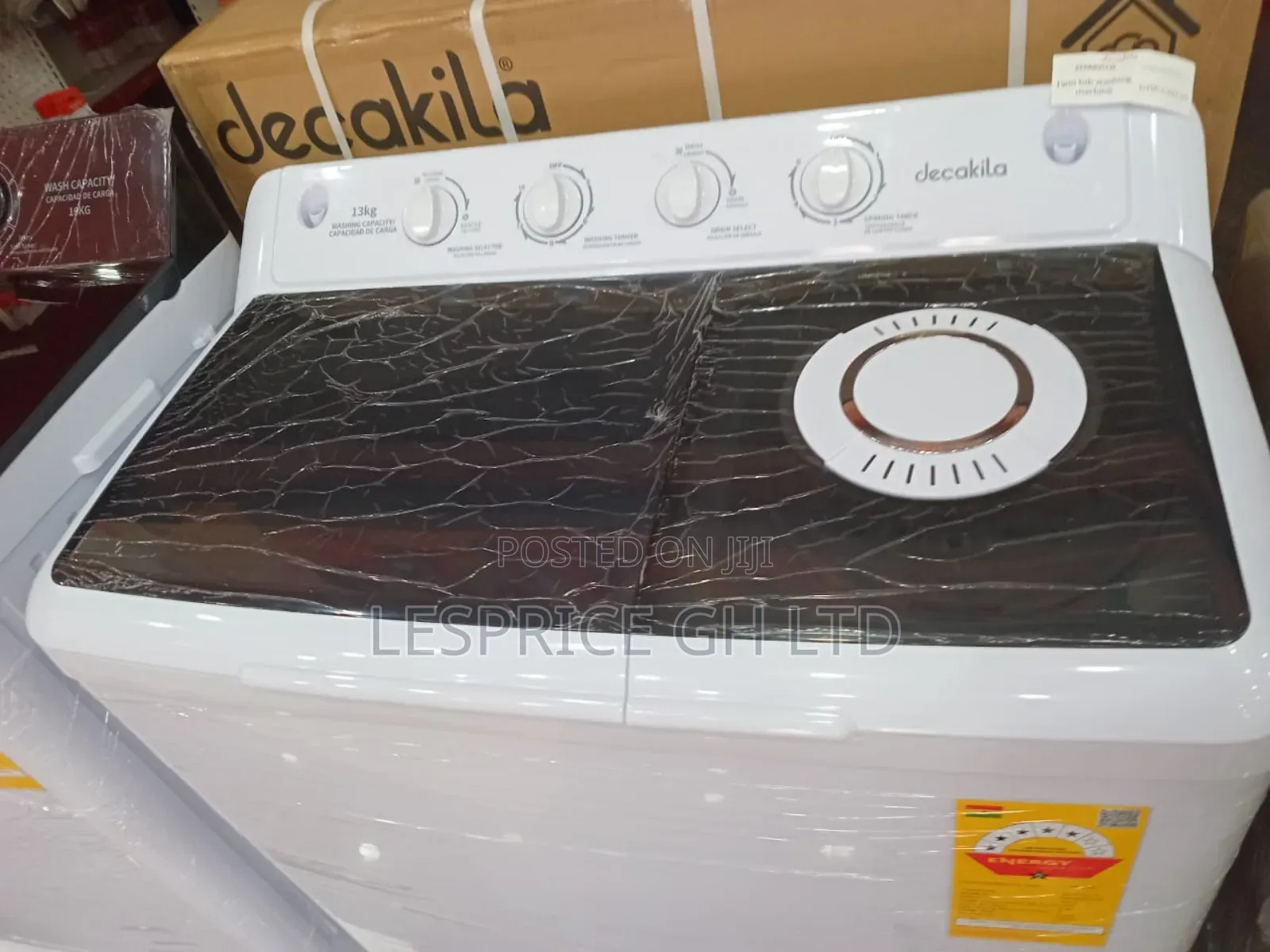 User-Friendly Washing Machine - Decakila 13kg