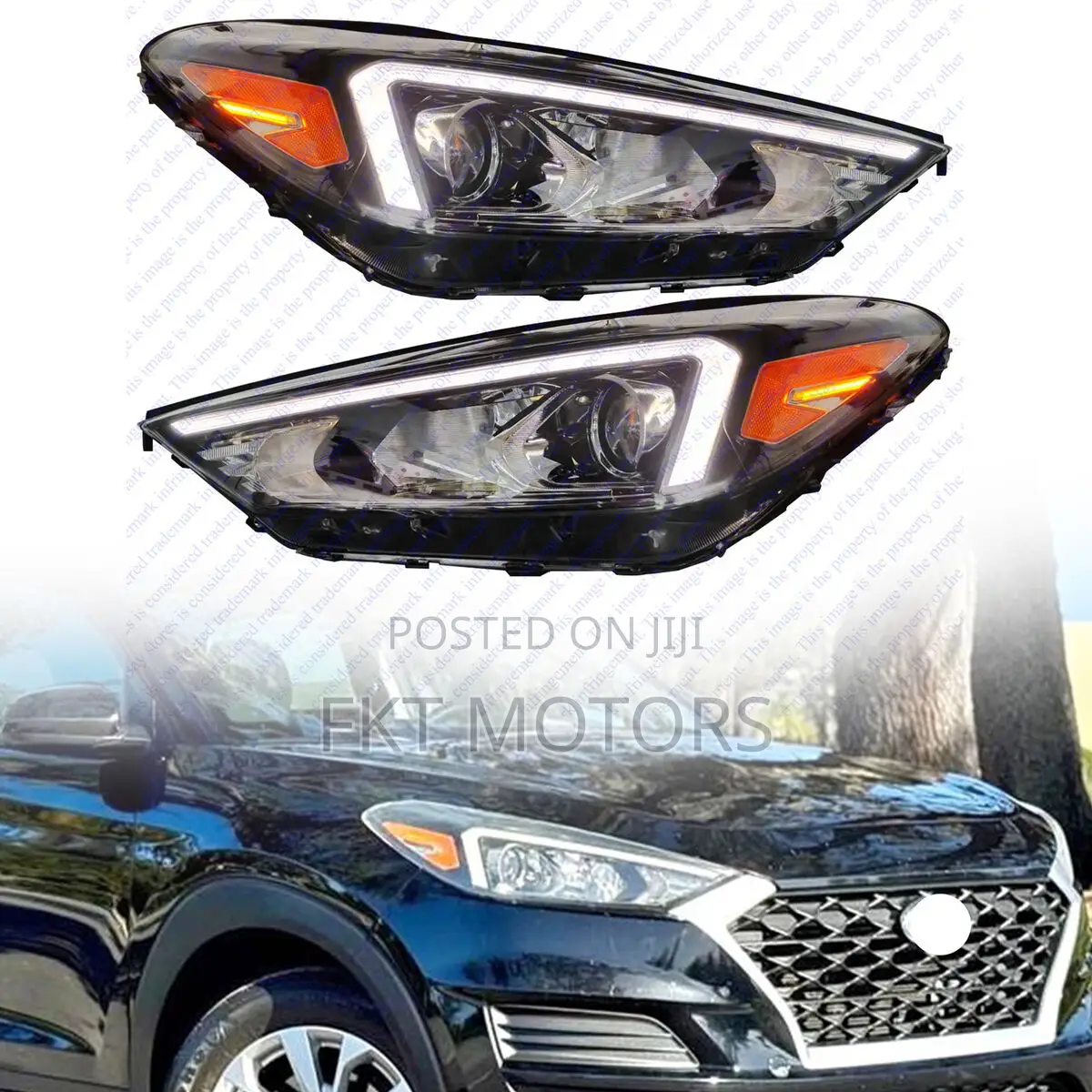 Hyundai Tucson Headlights 2018,2019,2020,2021,2022