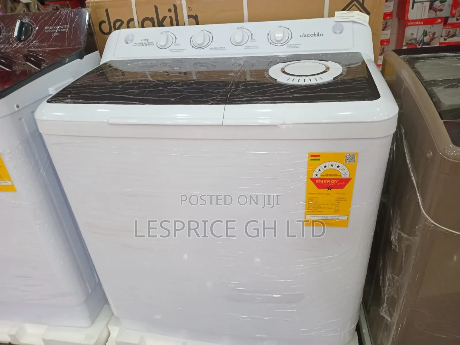 Decakila 13kg Washer: Fast Drying!