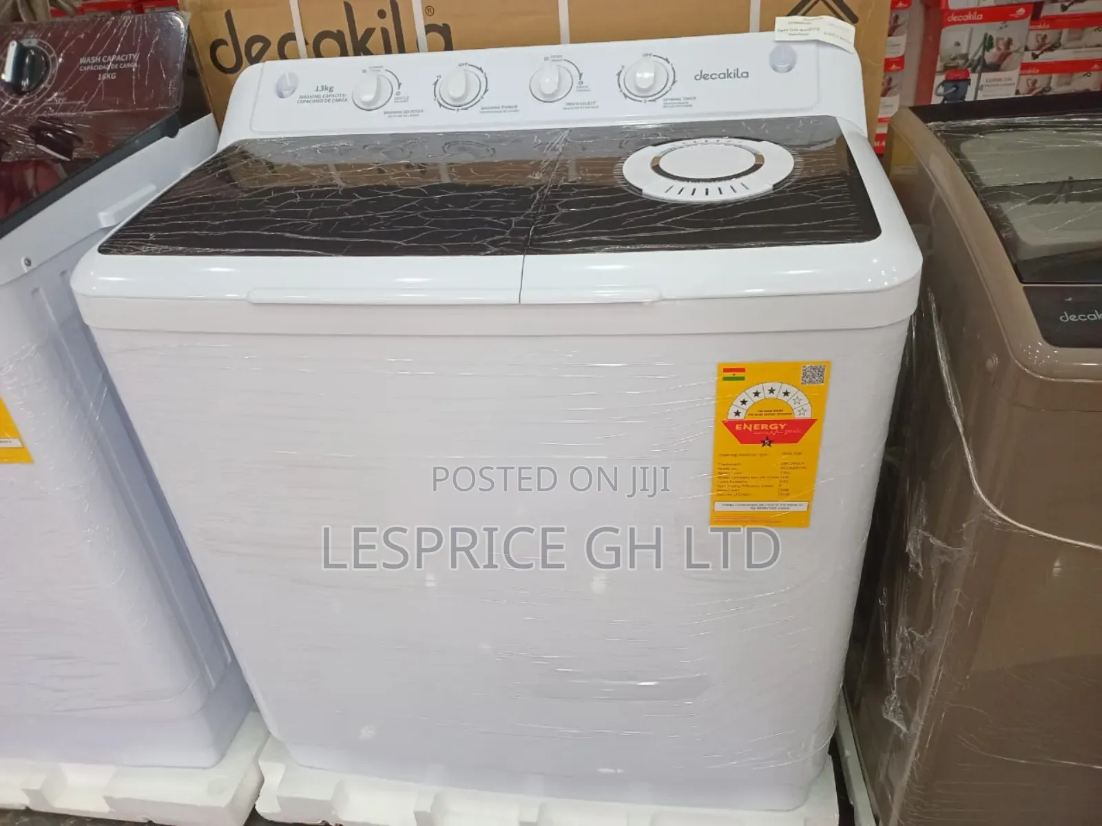Get Laundry Done Fat With Twin Tub Design!