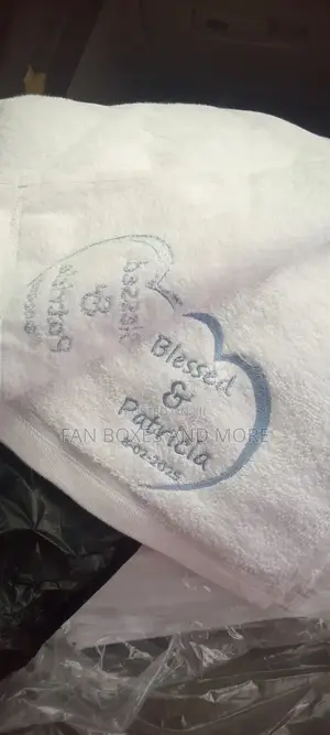 Face Towel Embroidery