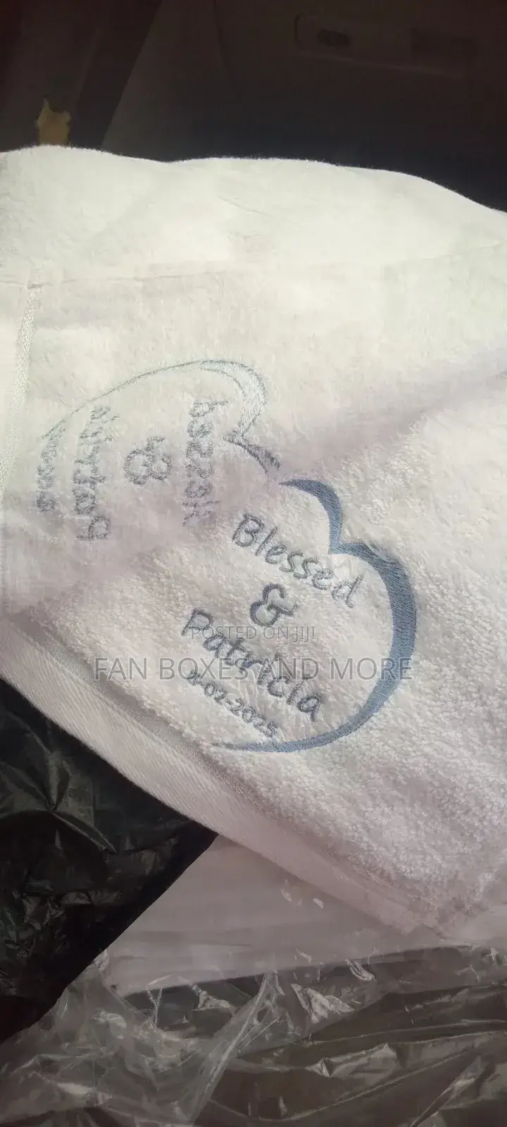 Face Towel Embroidery