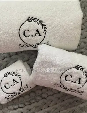 Face Towel Embroidery