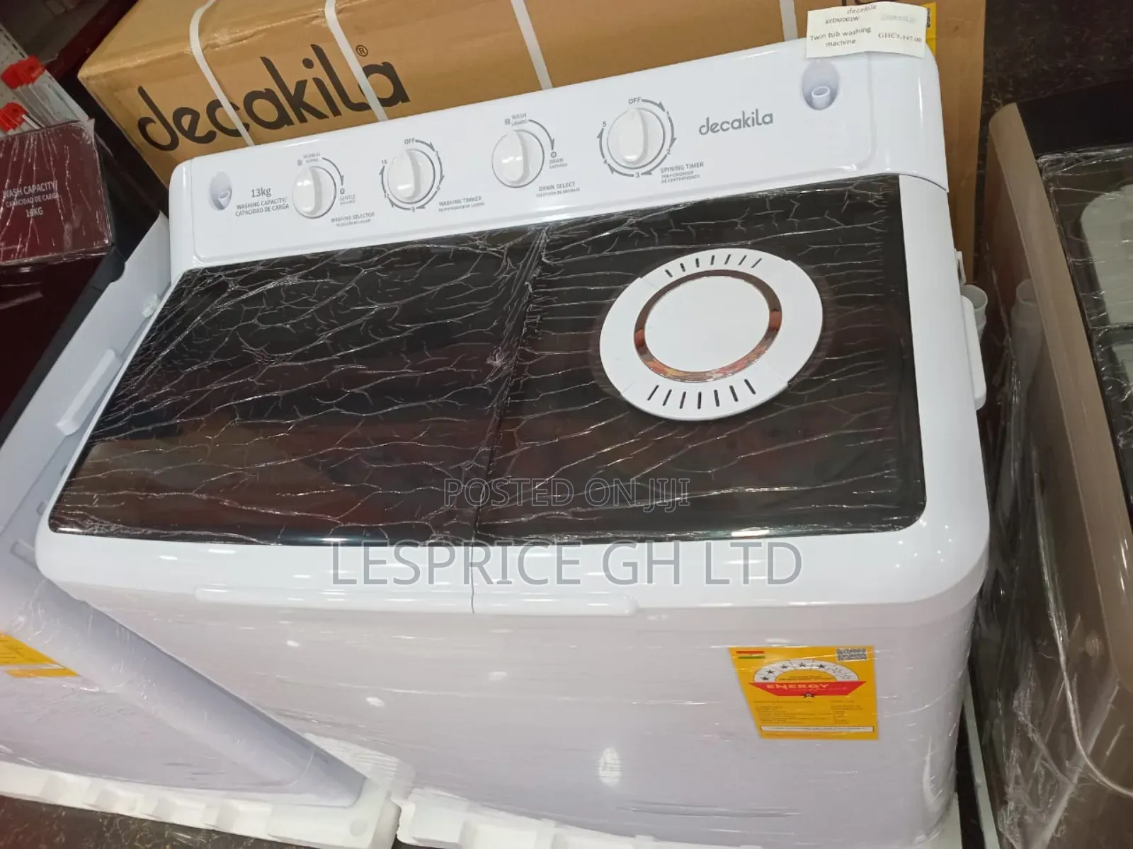 Wash Timer - Decakila 13kg Semi-Automatic Washer!