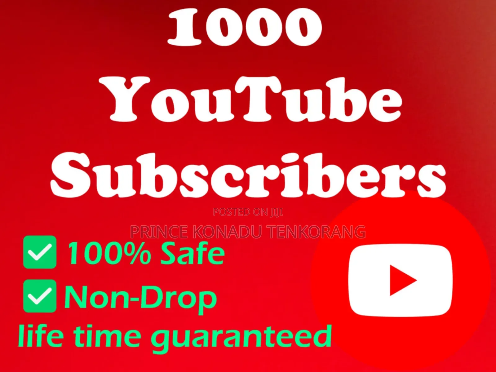 Cheap Youtube Subscribers Promotion.