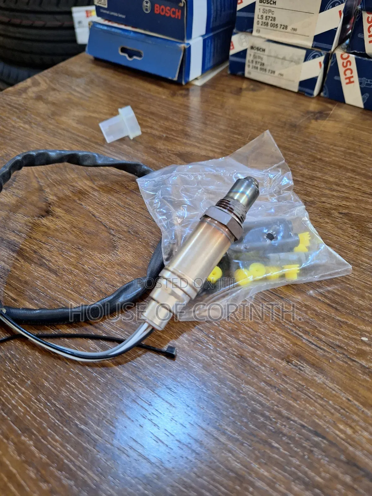 Oxygen Sensor Bosch Universal Fit 4 Wires European Cars