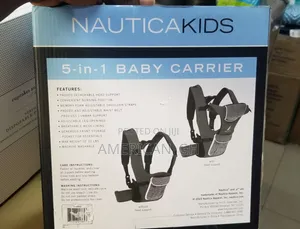 NAUTICA Kids 5-in-1 Baby Carrier, 12-33 Pounds (3M+)