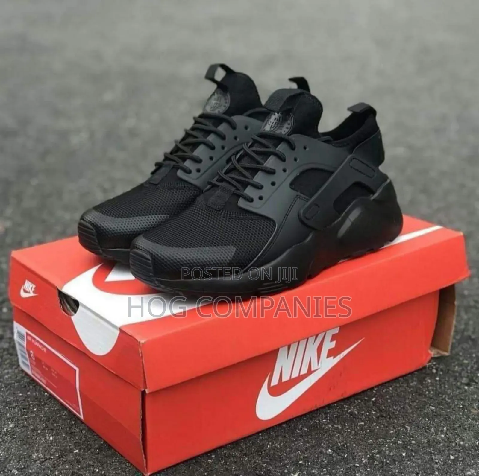Nike Air Huarache Ultra Br Triple Black