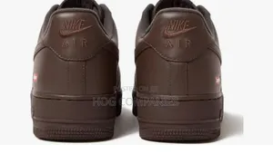 Nike] Supreme X Air Force 1 Low Baroque Brown Sneakers