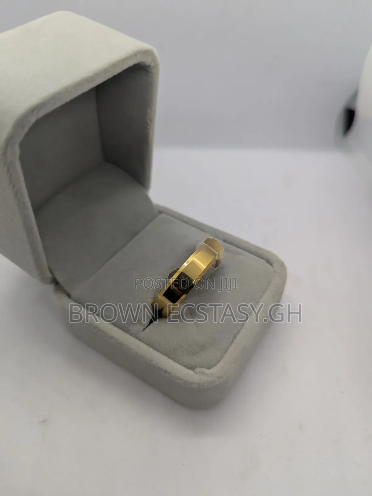 Sleek Steel Wedding Ring