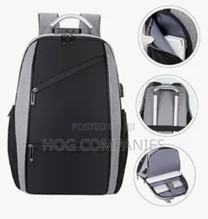 Laptop Bag Travel Bag Computer Backpack With Usb Port- Fast Delivery