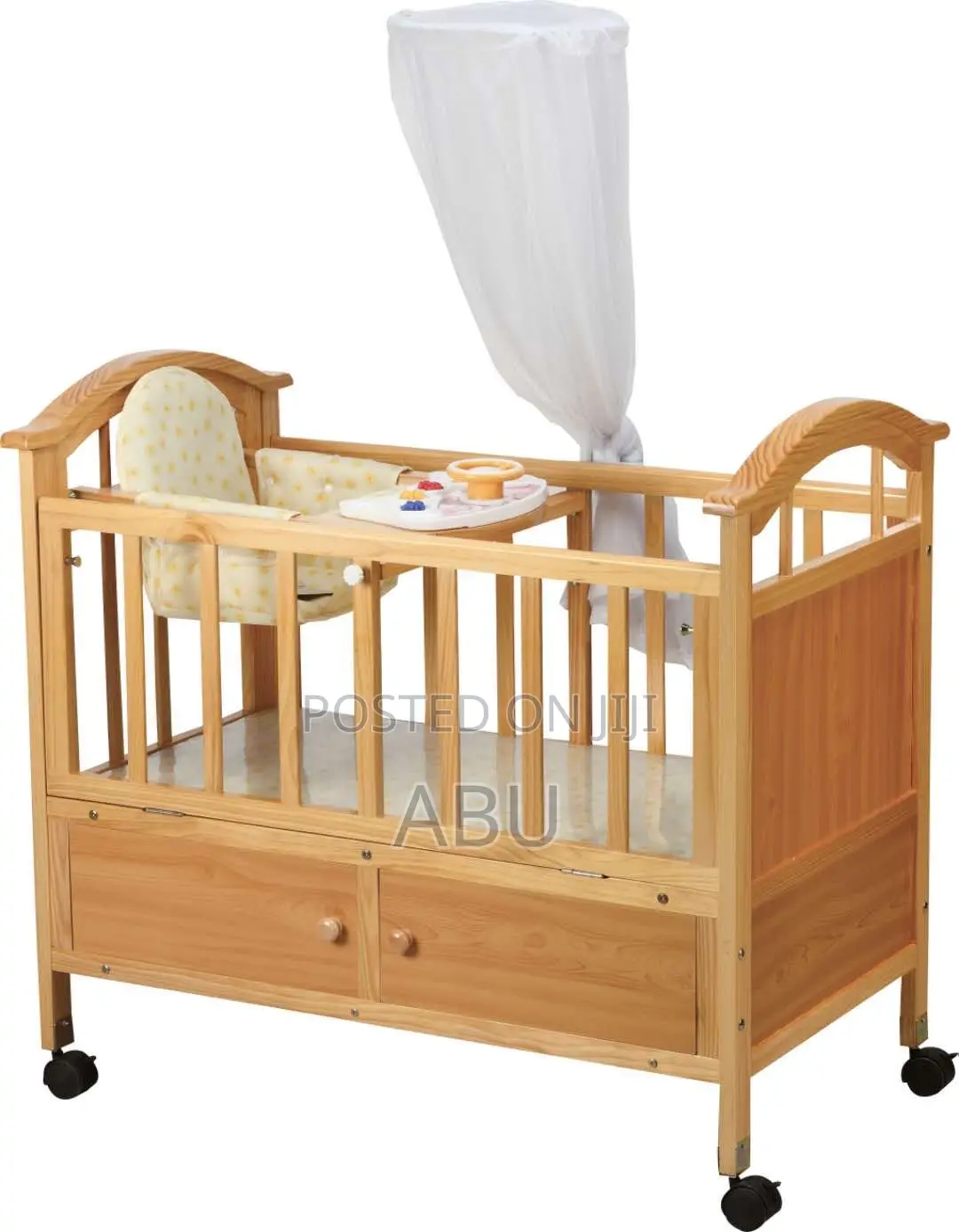 Wooden Baby Cot