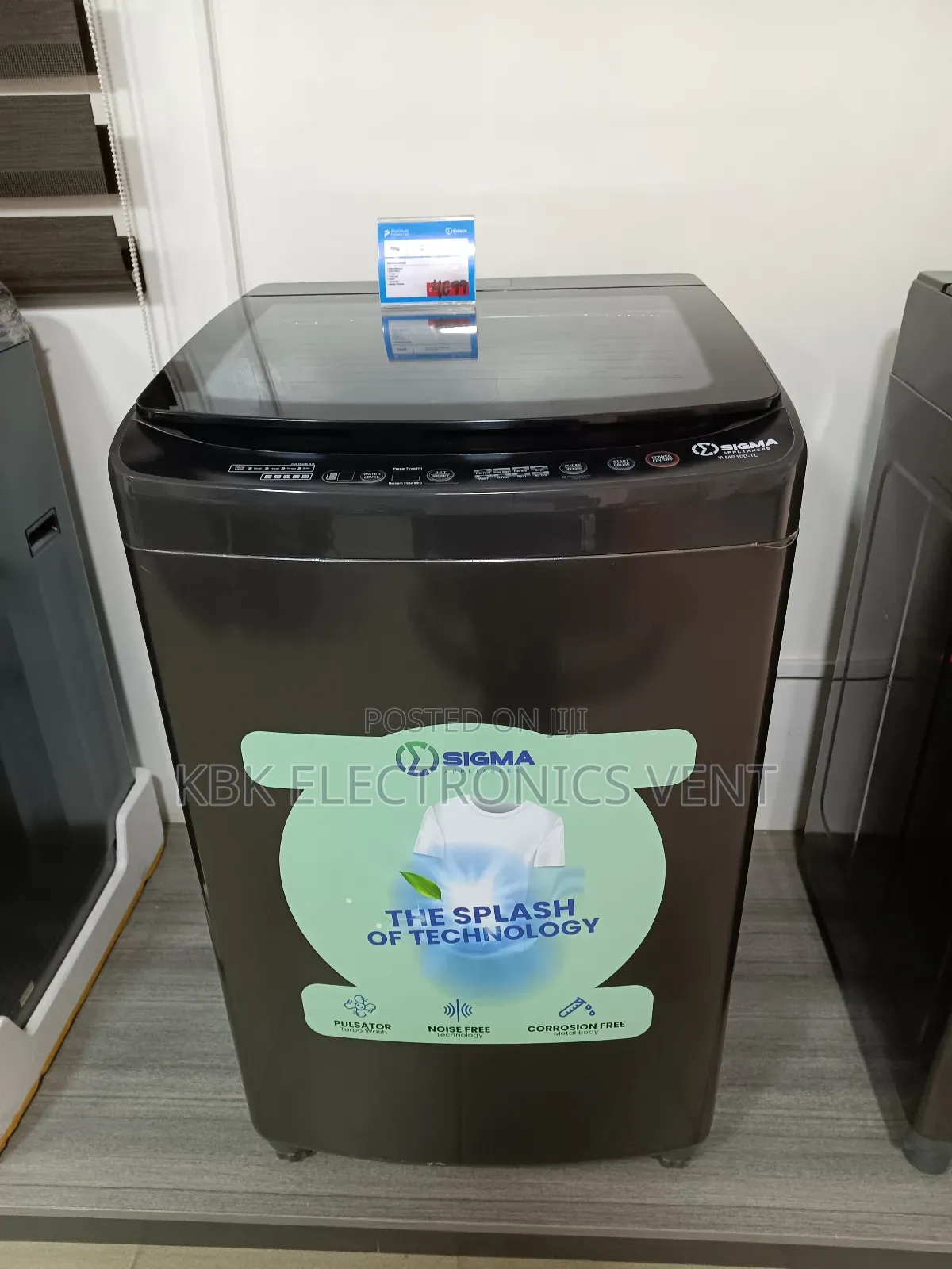 Sigma 8kg Top Load Full Automatic Washing Machine