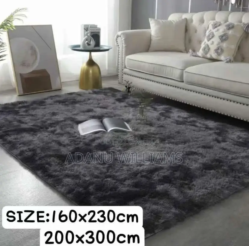 Fluffy Center Carpet 200x300cm ( Available in Diff Colors)