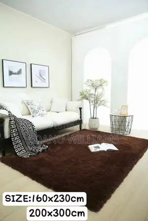 Luxury Fluffy Center Carpet 200*300cm (Comes in Diff Colors)