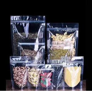 Packaging, Clear Transparent Standup Pouches.