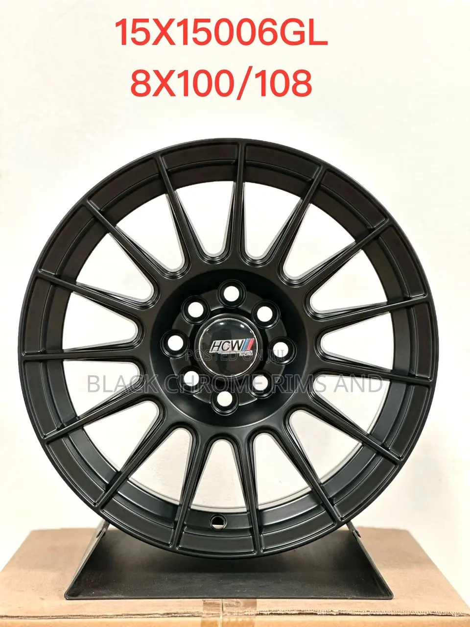 Original Universal Rim 16 Matt Black