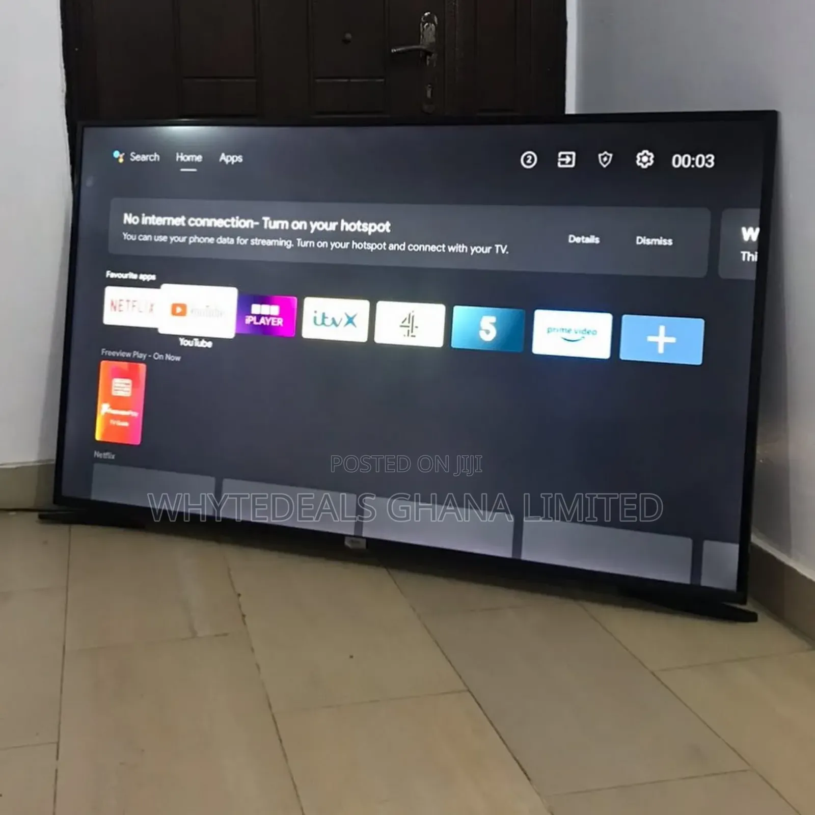 P755 TCL 50” Android Smart Led| 4K Uhd| 120hz|Gamers Tv|2025