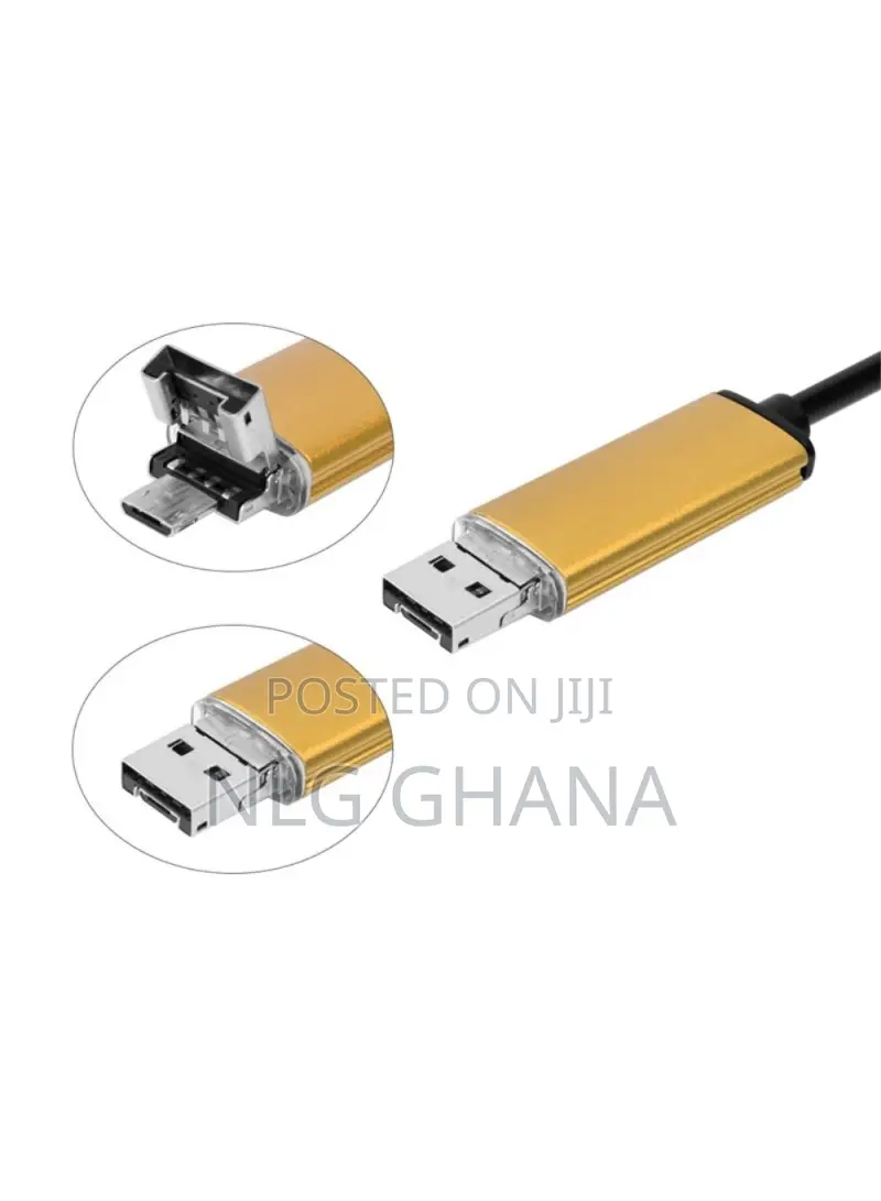 5M 6-Led 7mm Android PC USB Waterproof Endoscope Inspection