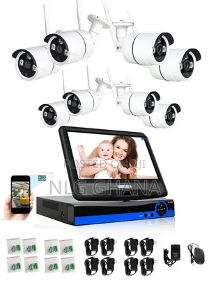 2.0mp Built-in 10.1" Lcd Screen Wifi 8-channel H.265 Dvr Kit
