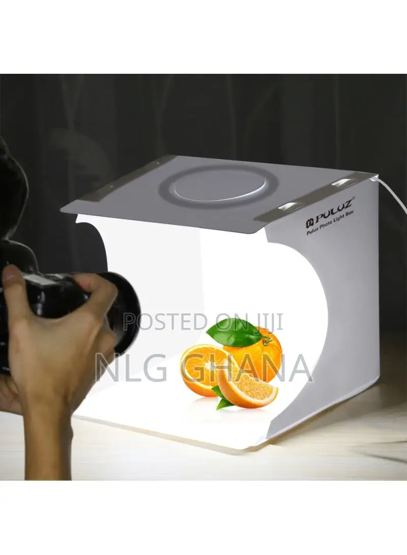 14W Portable Mini LED Ring Light Box 3 Color Temperature Pho