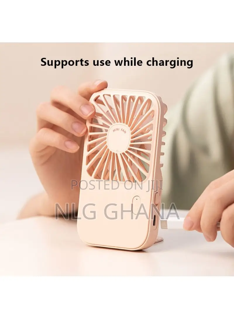 Mini Desktop Handheld Fan Cooler Ultra Thin Summer Cooling F