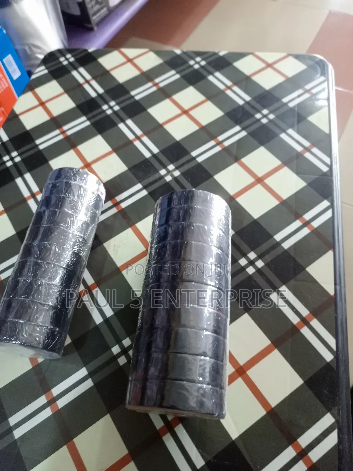 10pics Black Electrical Insulation Tape