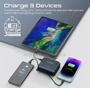 20000mah Promate 27w PD POWERPACK-20PRO USB-C Powerbank