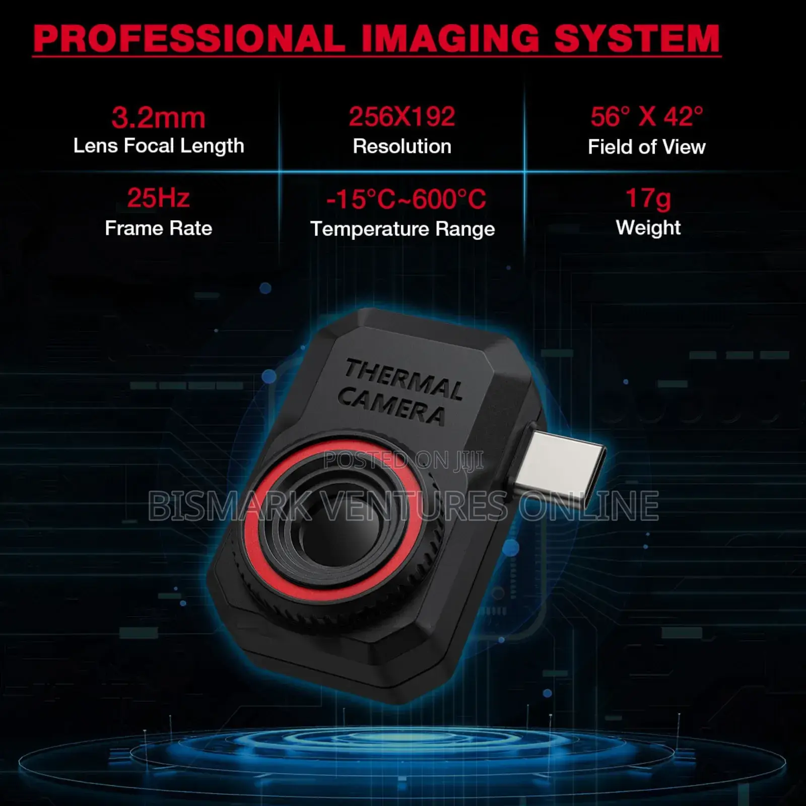 Thermal Image Camera for Rent 256x192 Pixels
