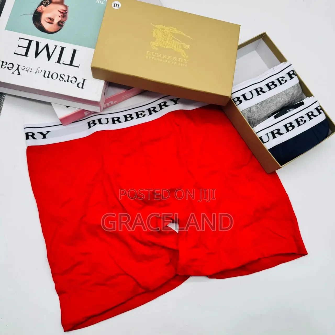 All Selected Designs Are Available for Male Only Boxers M-2l