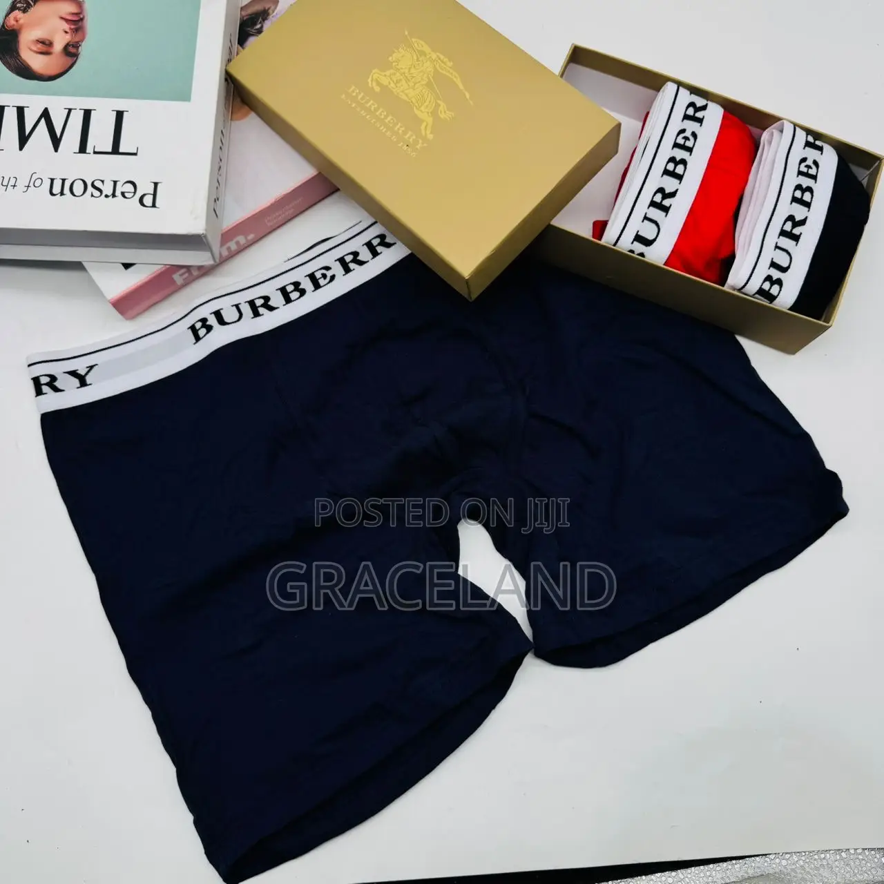 All Selected Designs Are Available for Male Only Boxers M-2l