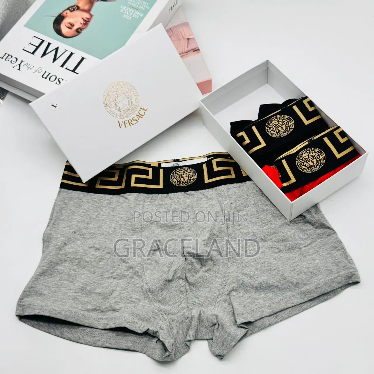 All Selected Designs Are Available for Male Only Boxers M-2l