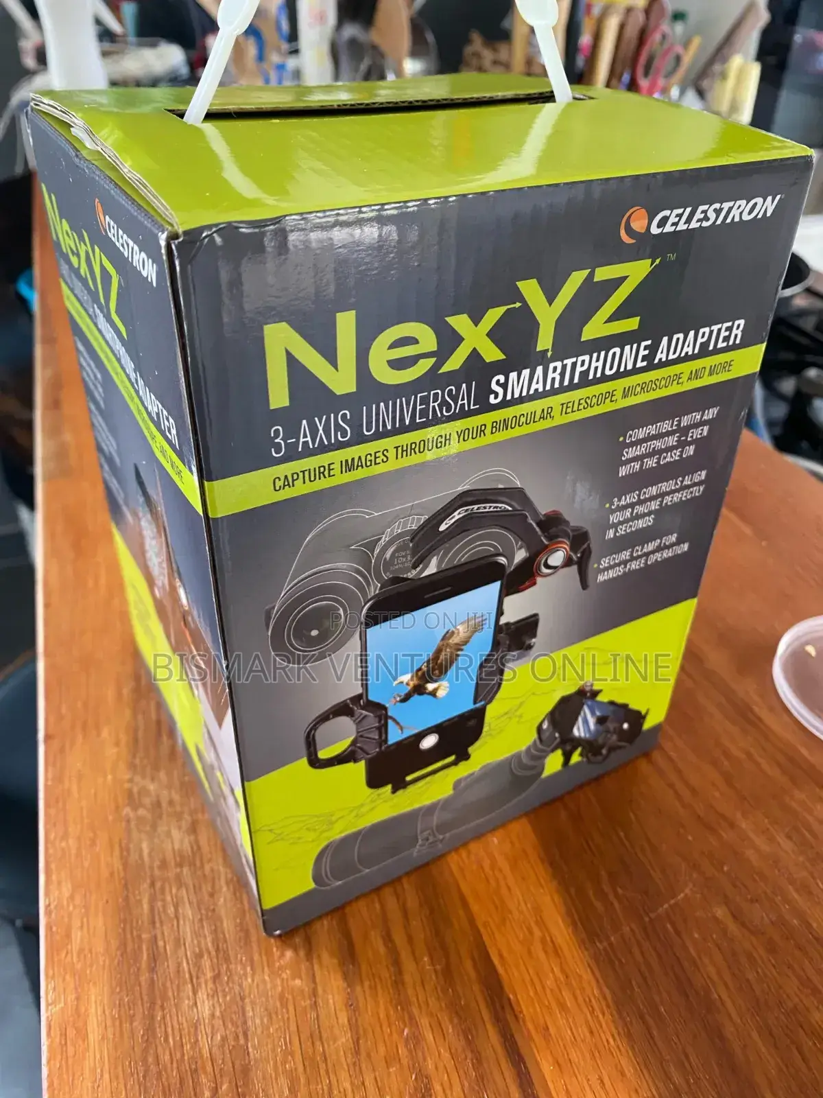 Celestron 3-Axis Smartphone Adapter for Binoculars Telescope