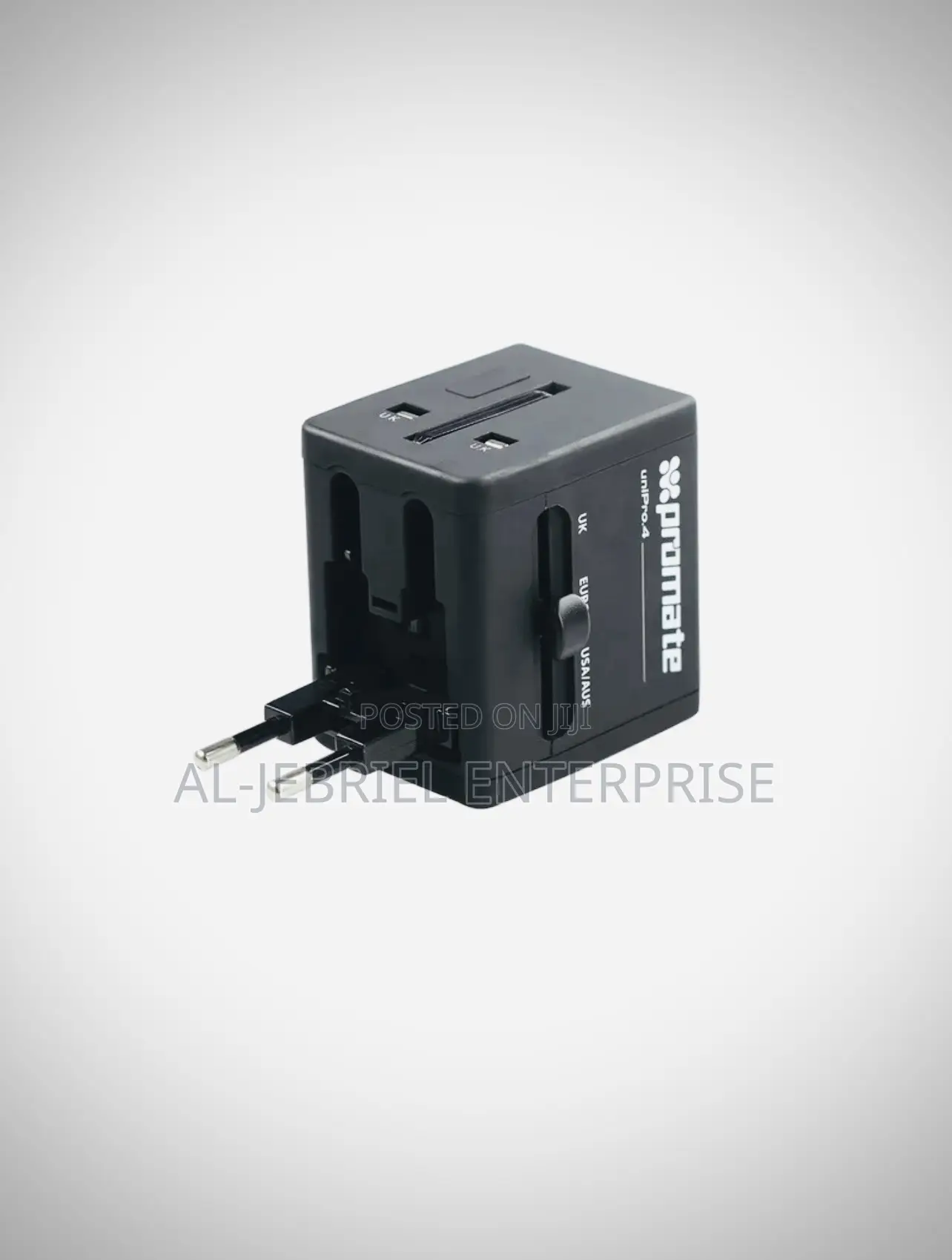 Multi-Regional Promate UNIPRO-4 Travel Adapter + USB PORTS