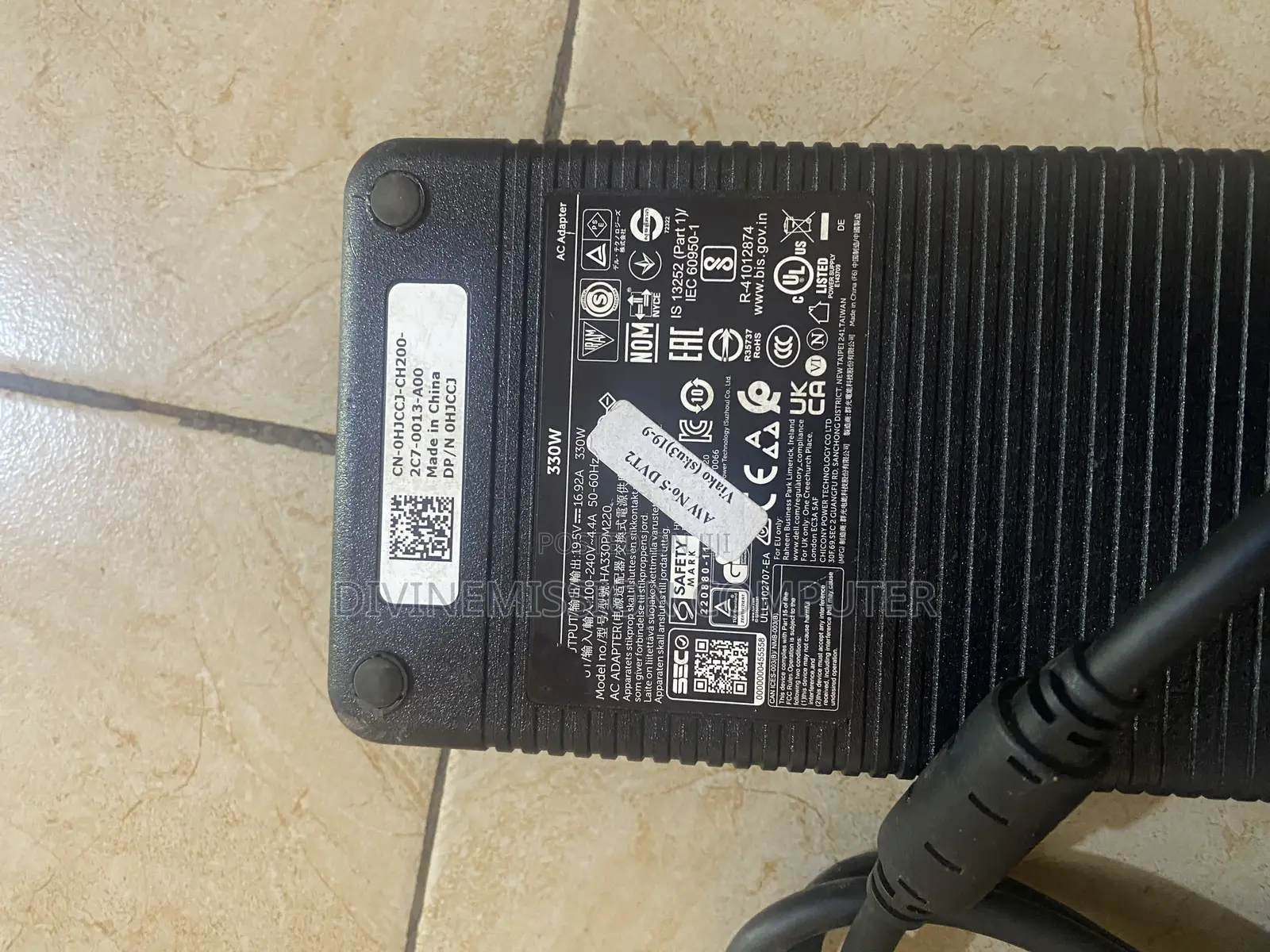 Dell Alienware Laptop Adapter/Charger 330w,19.5v~16.92a