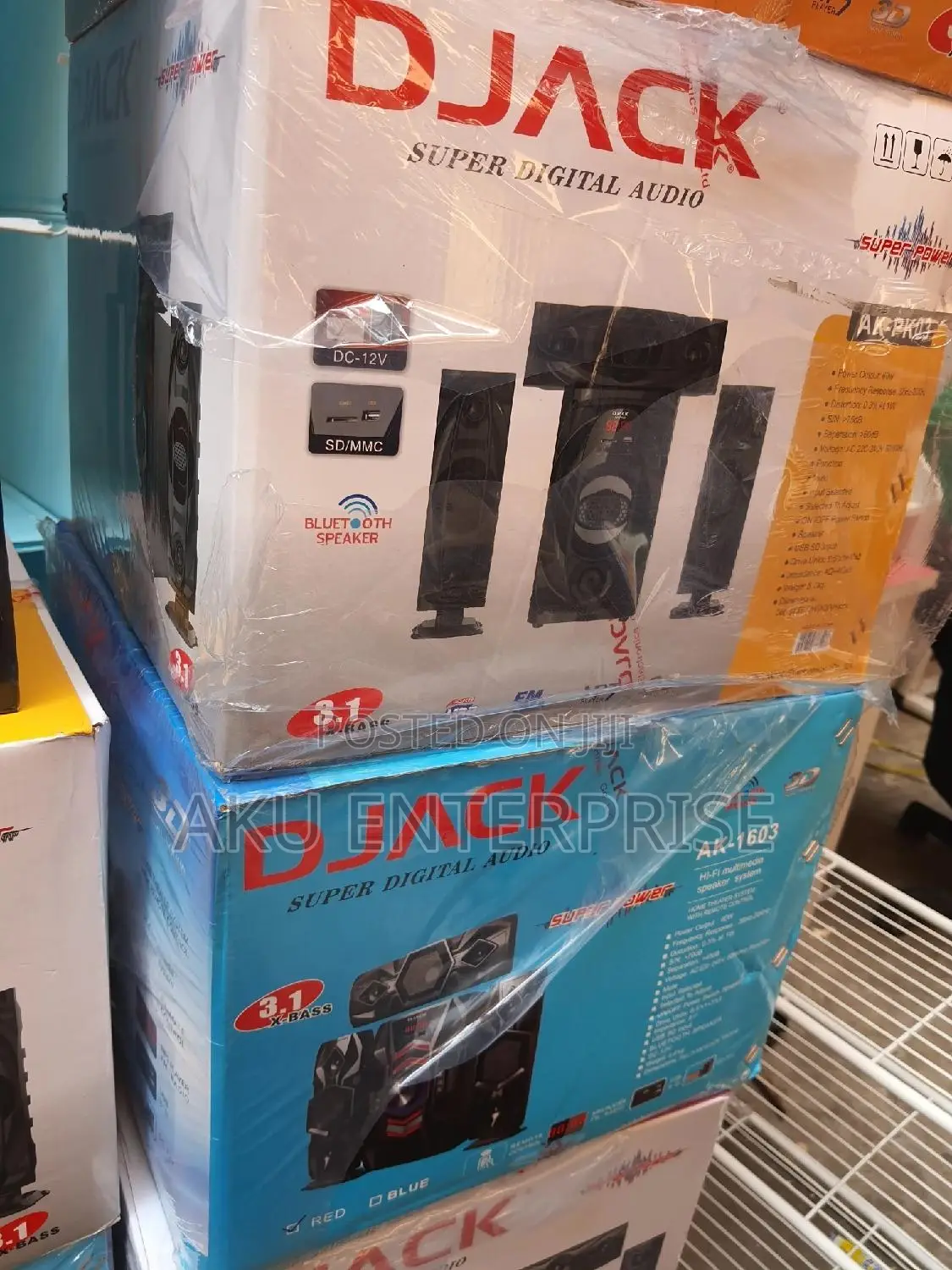 D Jack Super Digital Audio With Quality Bass