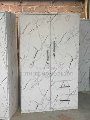 Laminated 2 in 1 Wardrobe