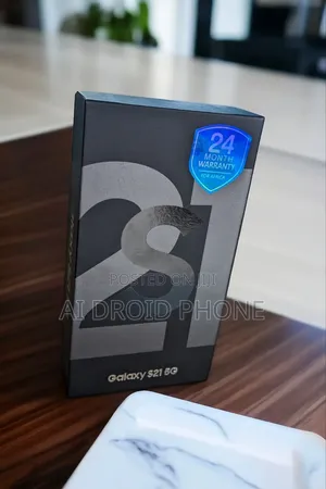 New Samsung Galaxy S21 5G 128 GB Black